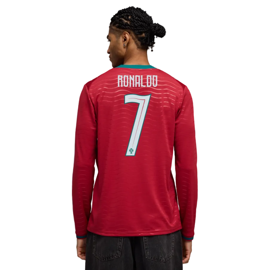 Puma Portugal 2026 Ronaldo Long Sleeve Home Jersey