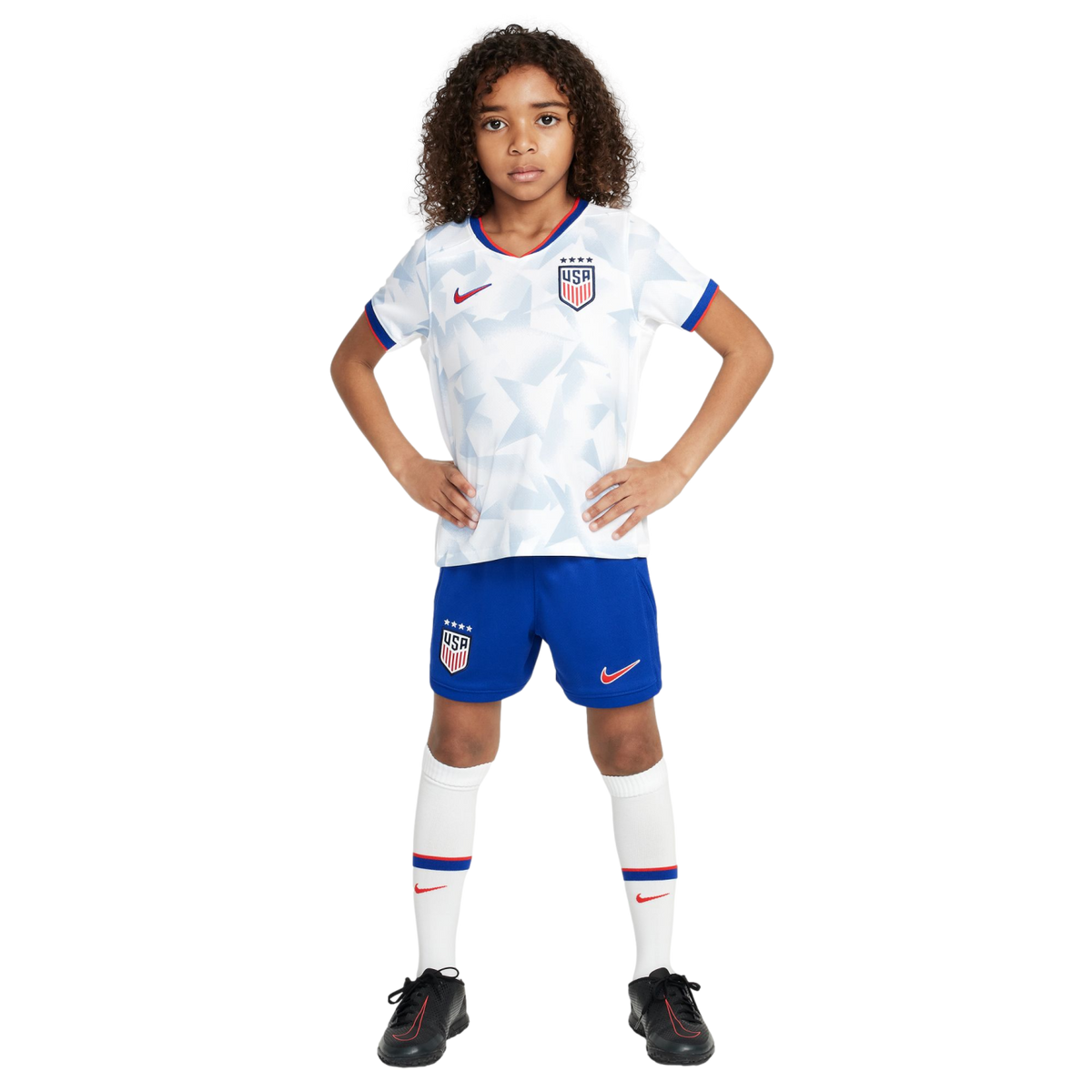 Nike USA 2025 4-Star Little Kids Home Kit