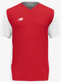 (NWBL-WT35618-RED/WHT) New Balance Custom Score Womens Jersey - Red
