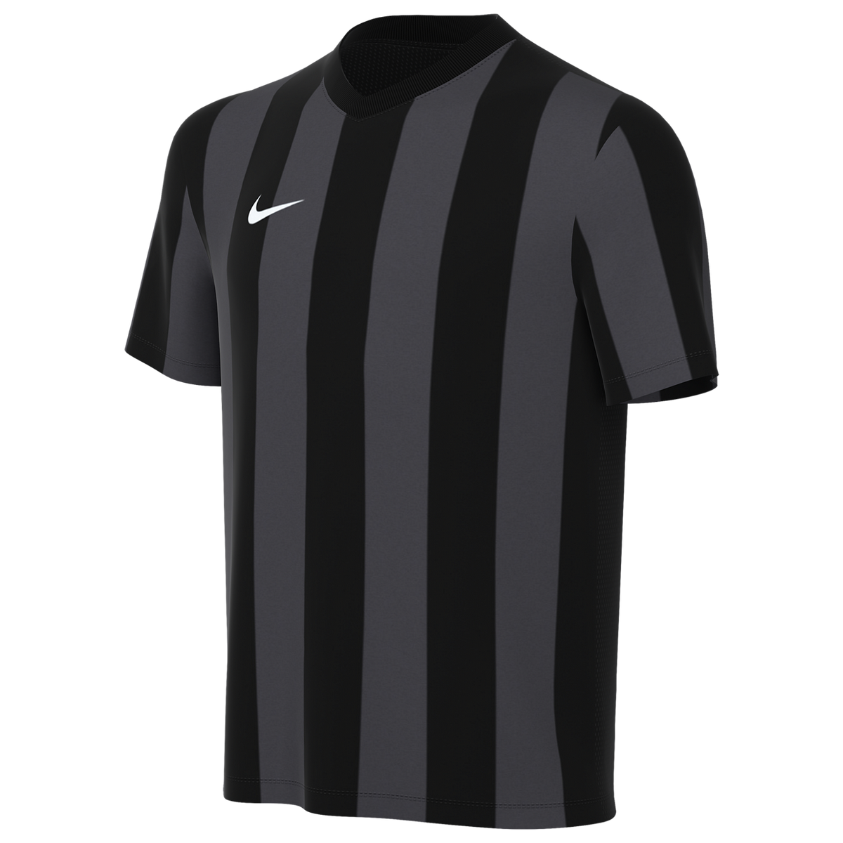 Nike Youth Dri-FIT Striped Division V Jersey - Black/Anthracite