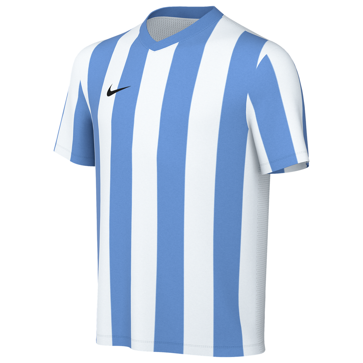 Nike Youth Dri-FIT Striped Division V Jersey - White/Valor Blue