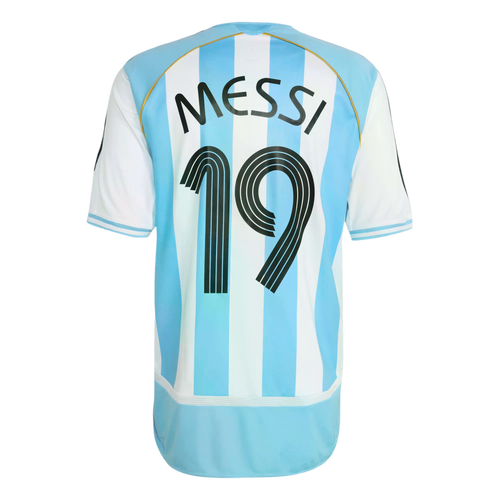 Adidas Argentina Retro 2006 Messi Home Jersey