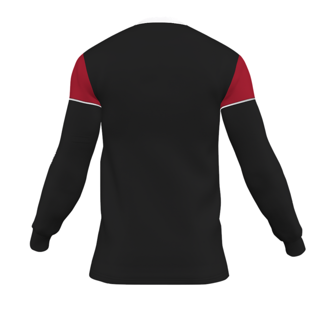 adidas Youth mi Squadra 17 L/S Jersey (Neenah) - Black/Red
