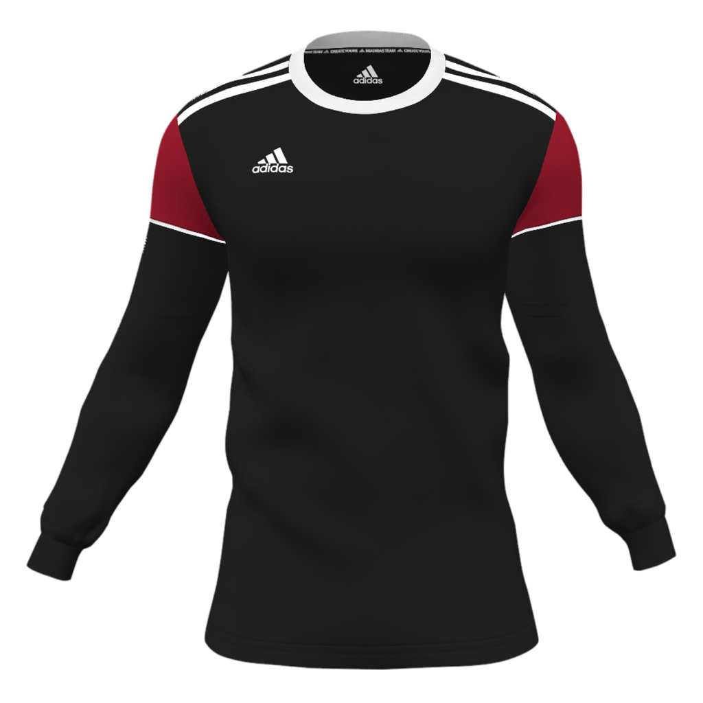 adidas mi Squadra 17 L/S Jersey (Neenah) - Black/Red