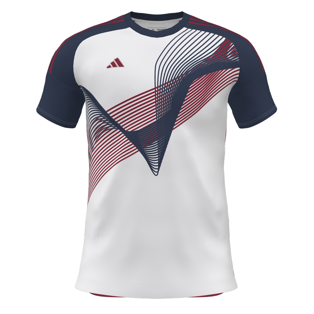 adidas Youth Competition 25 Custom Jersey San Ramon FC - White