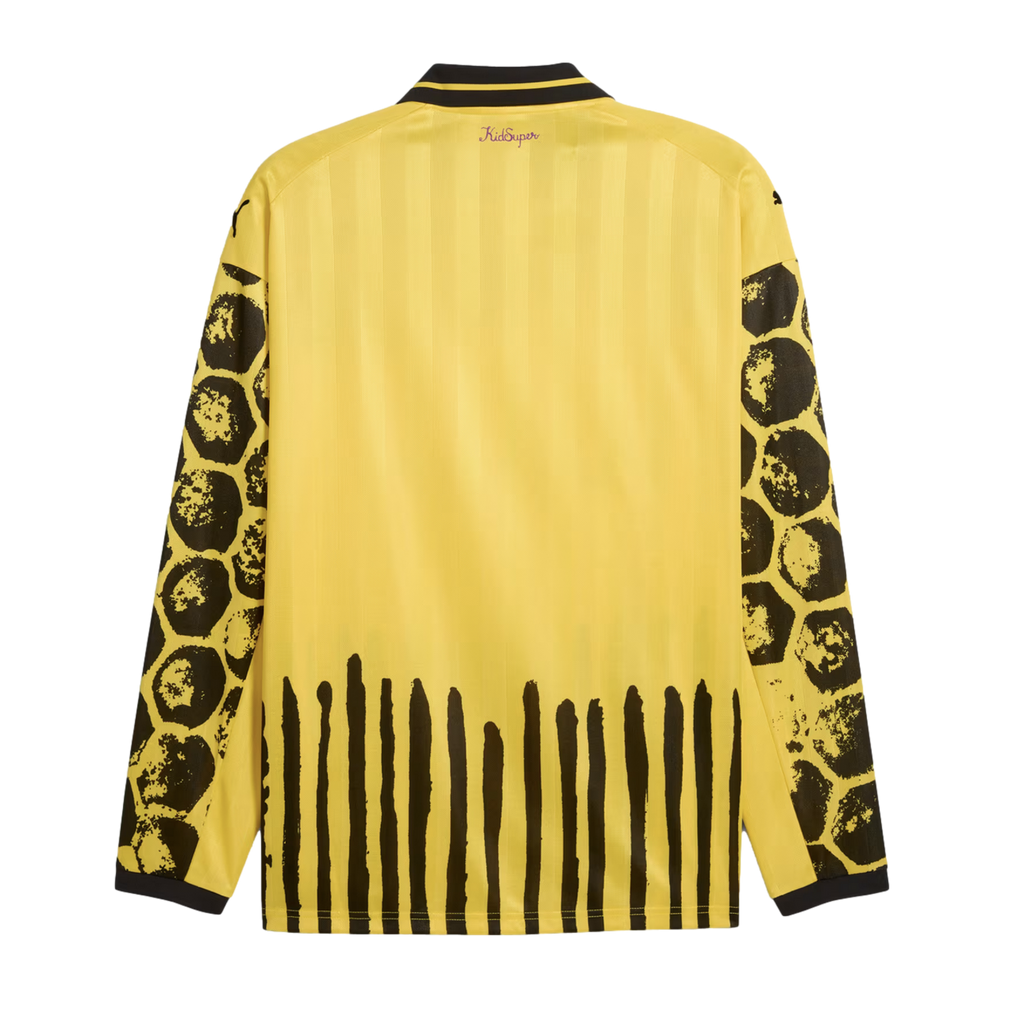 Puma Borussia Dortmund x KidSuper CWC Long Sleeve Retro Jersey