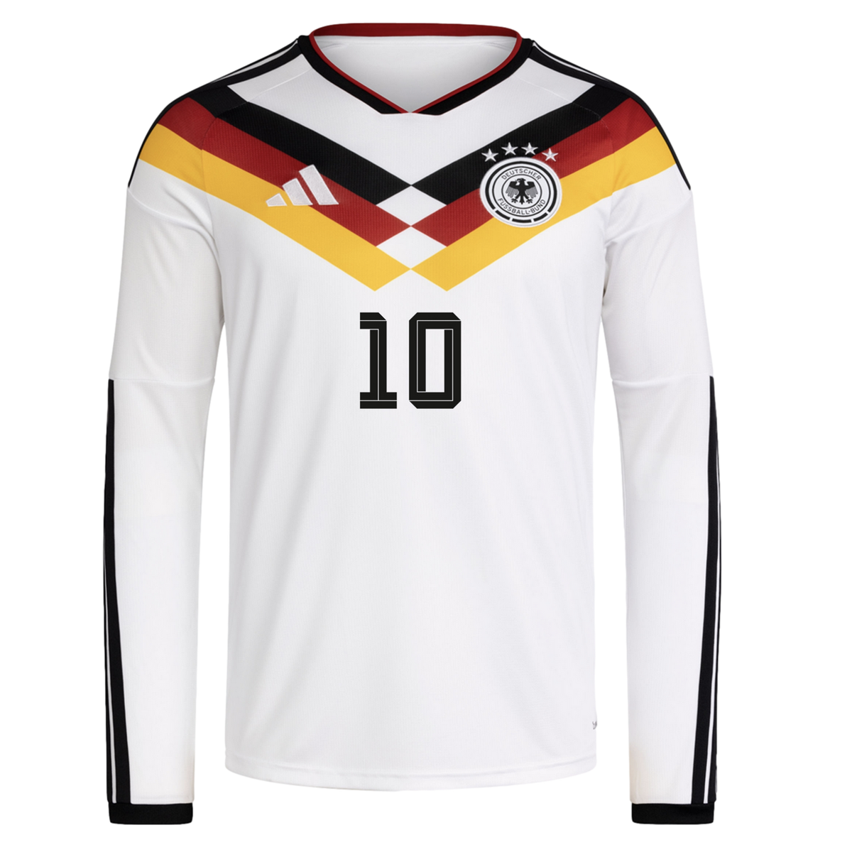 Adidas Germany 2026 Musiala #10 Long Sleeve Home Jersey