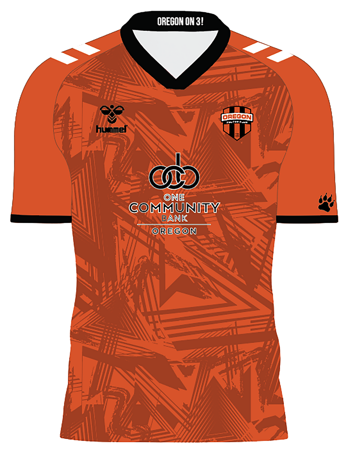 Hummel Custom Oregon SC Jersey - Orange